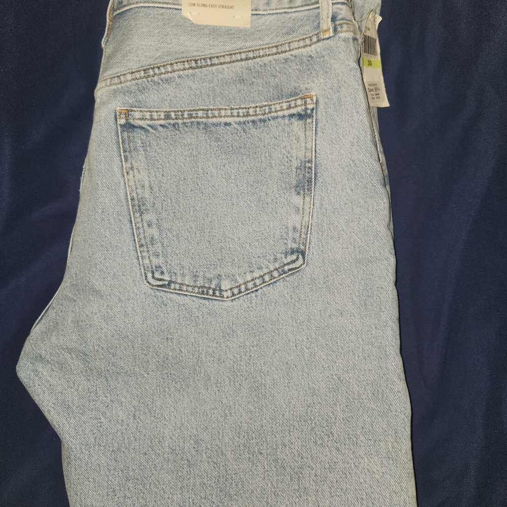 Agolde Light Blue Straight Leg Women's Jeans